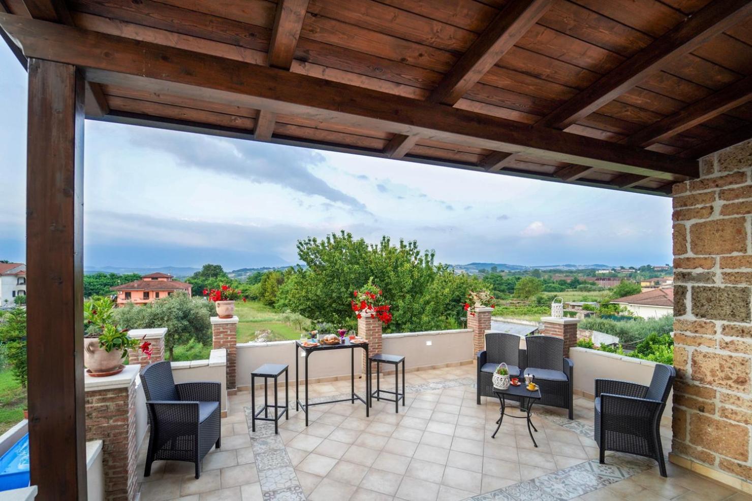 Villa Falcone Alvignano Ngoại thất bức ảnh